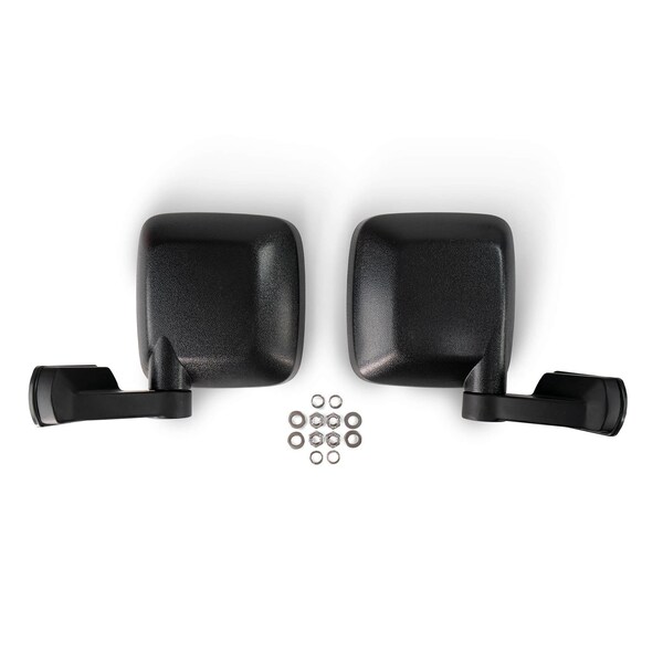 Dv8 Offroad 1821 WRANGLER JL 2021 GLADIATOR HALF DOOR W ALUMINUM MESHFRONT SET OF 2 HDJL-01F - main